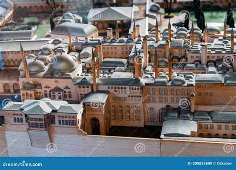 Istanbul Turkey 9 December 2020 Model Of The Topkapi Palace