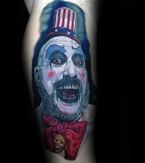 80 Horror Movie Tattoos For Men Scary Film Design Ideas