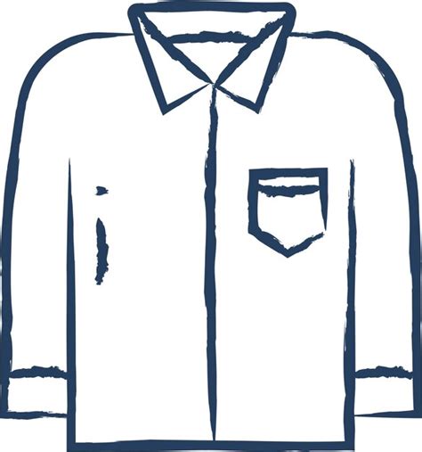 Premium Vector Shirt Hand Drawn Vector Illustration
