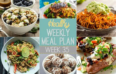 But such a large breakfast takes a long time to prepare and is not very healthy. Healthy Weekly Meal Plan Week 35
