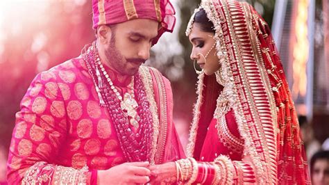 Deepika Padukone And Ranveer Singhs Sindhi Wedding Photos Vogue India