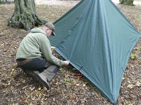 The Outdoor Traditionalist Closed Tarp Tent