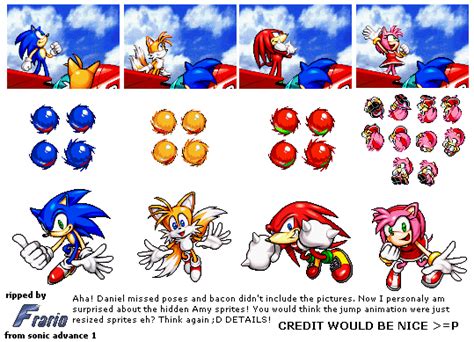 Game Boy Advance Sonic Advance Normal Ending The Spriters Resource