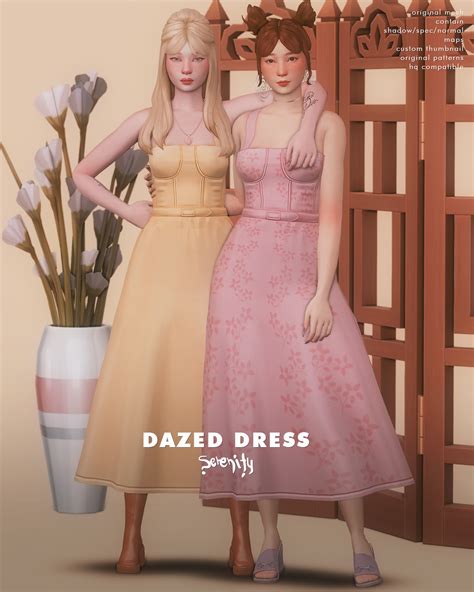 Dazed Dress At Serenity Sims 4 Updates