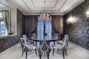 16 Elegant Interiors With Damask Wallpapers - Top Dreamer