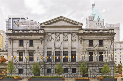 The Vancouver Art Gallery Looks Across The Pacific