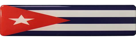 Buy Cuba Long Domed Sticker Flagline