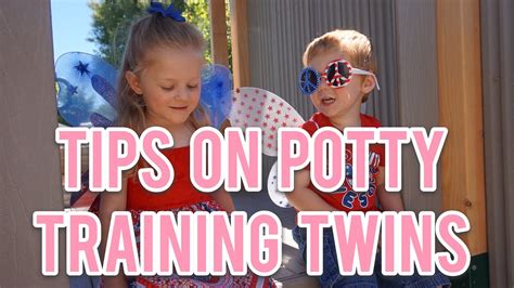 5 Tips On Potty Training Twins Twin Mom Life Youtube