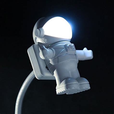 New Astronaut Usb Powered Mini Led Night Light Lamp Bulb For Pc Laptop