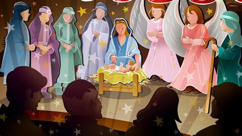 Christmas Nativity Scene Wallpaper 59 Images