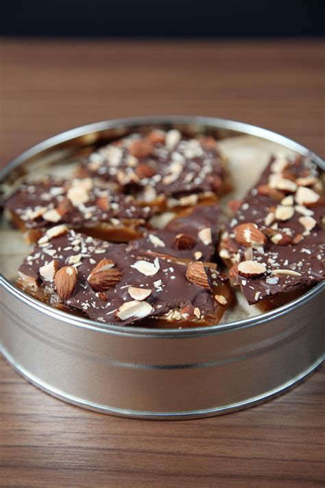 Easy Chocolate Almond Toffee Recipe POPSUGAR Food
