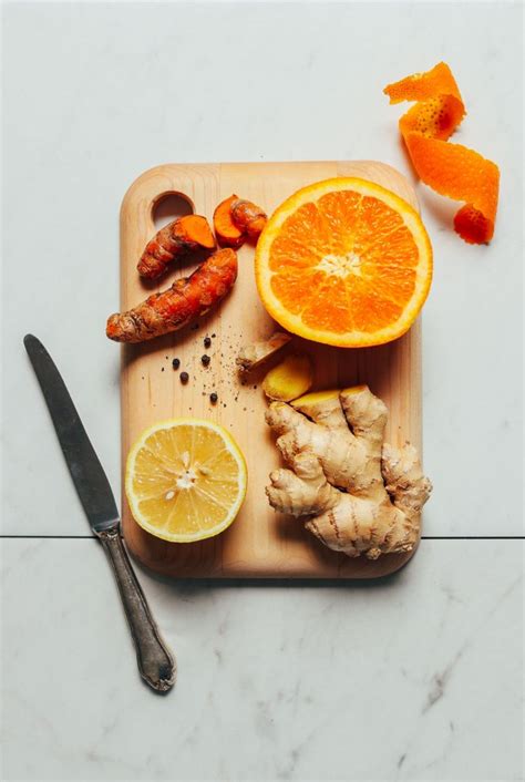 Lemon Ginger Turmeric Wellness Shots Minimalist Baker Recipes