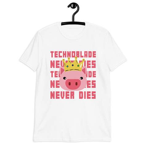 Technoblade Never Dies Technoblade Shirt Dream Smp Merch Etsy