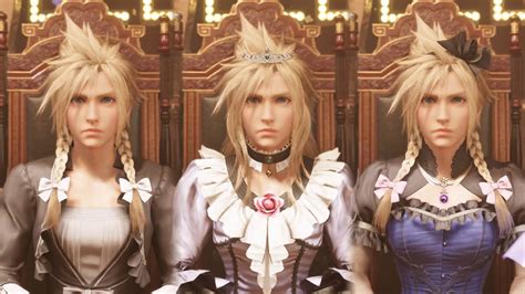 Final Fantasy Vii Remake Cloud All Dress Cutscene Youtube