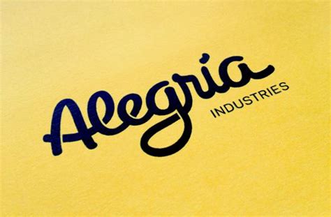 Alegría By Erretres Via Behance Logo Design Logo Branding Visual