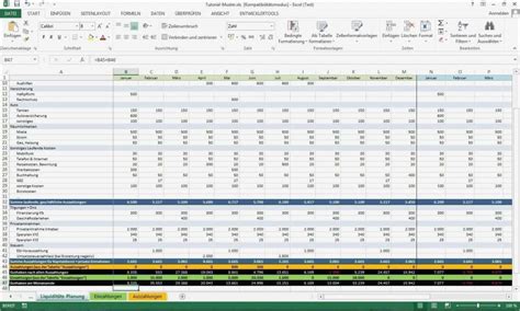 Kalkulation Gastronomie Excel Vorlage Wunderbar Tutorial Excel Vorlage