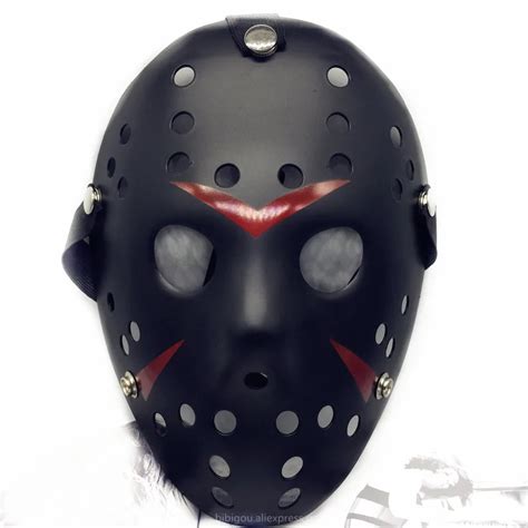 Bibigou Party Maska Halloween Maska Czarny Jason Jason Freddy Hokej