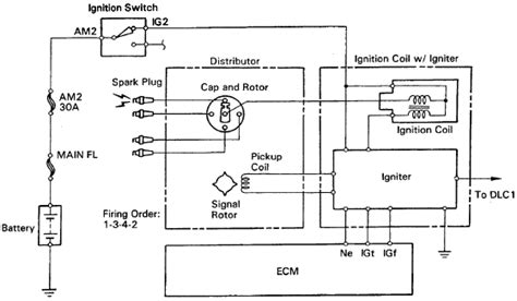 Wiring Diagrams Toyota Pickup Ignition System Circuit