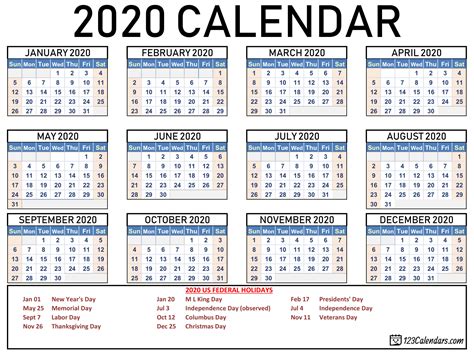 Pick Free Printable 2020 Pocket Calendars Calendar Printables Free Blank