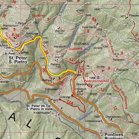 Cartina Val Di Funes Vacanzelandia Itinerari Diari Di Viaggio