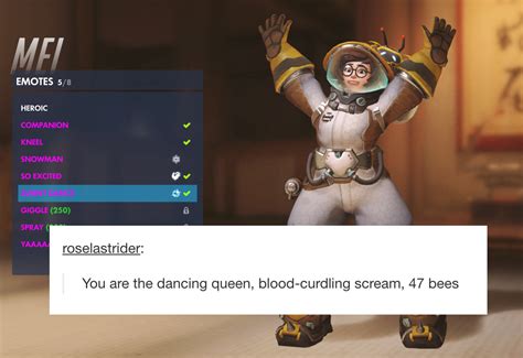 Meis The Dancing Queen Of Bees Overwatch Overwatch Overwatch