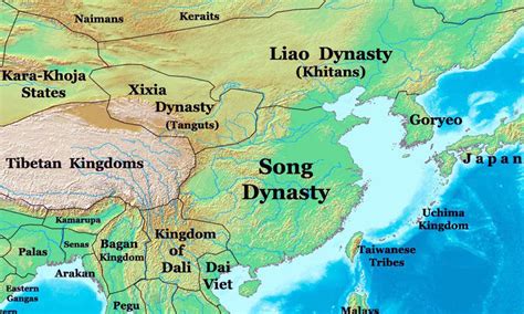 China History Maps 960 1126 Northern Song Beisong
