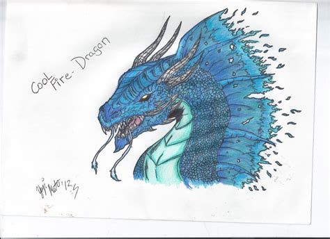 My Version Of The Cool Fire Dragon By Dragonyugisdarkheart On Deviantart