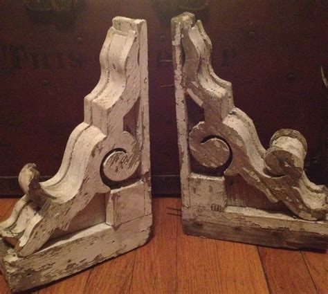 Pair Of Antique Salvaged Corbels