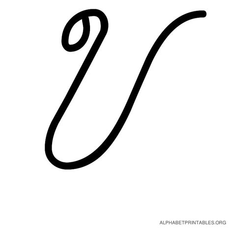 It is very simple to realize that … Printable Cursive Alphabets Uppercase | Alphabet ...