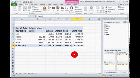 How To Create Pivot Chart In Excel 2010 Chart Walls