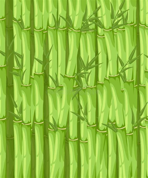 Bambou Avec L Illustration De Feuille Le Zen Asiatique De Bambu Plante