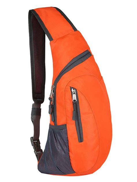 Men Chest Bag Pack Waterproof Travel Sport Cross Body Shoulder Sling