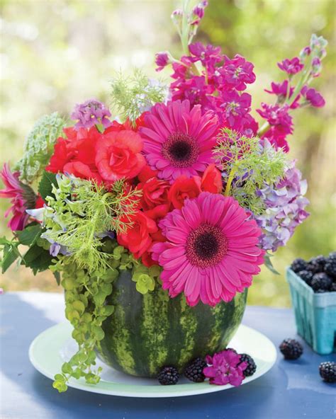 Create Summer Floral Arrangements In Fruit Southern Lady Mag Flower Arrangements Summer