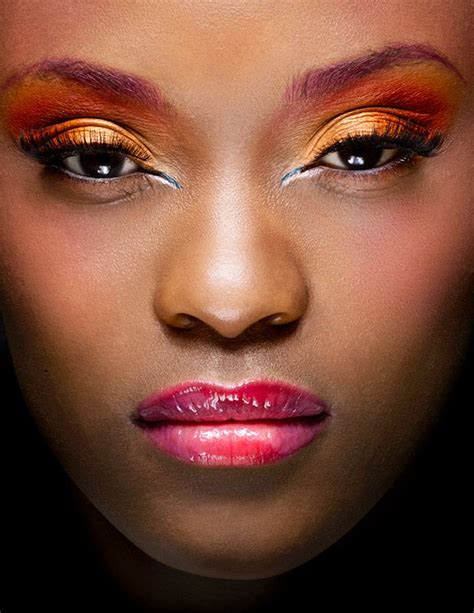marcelo benfield beauty 1 618×800 orange eyeshadow african american makeup makeup