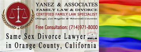 Same Sex Divorce In Orange County California Respes