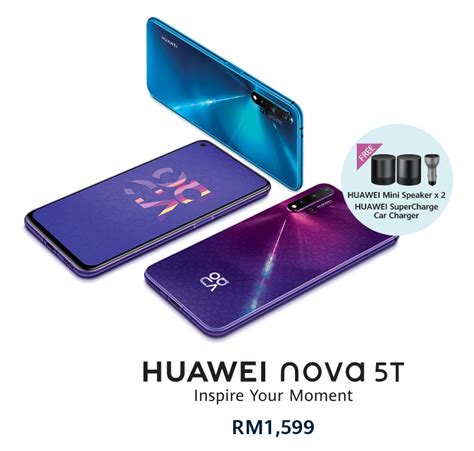 Huawei nova 5t was launched in september 2019 with the price of myr 1,362 in malaysia. Huawei Nova 5T Malaysia: Everything you need to know ...