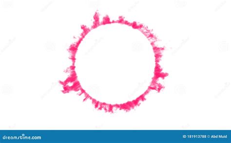 Abstract White Backgrounds Fire Circle Pink Frame Motion Stock Footage Video Of Effect Fire