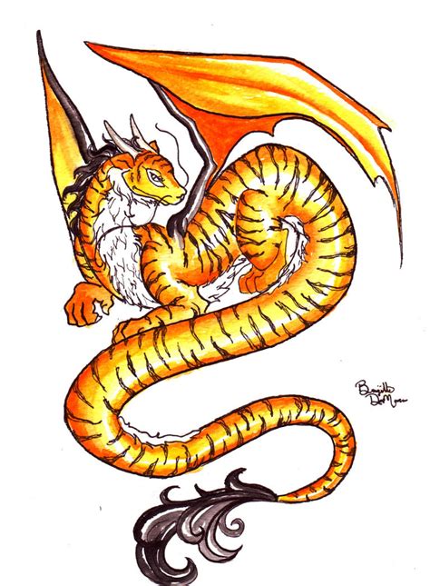 Tiger Dragon By Brigitteann On Deviantart