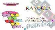 JUEGOS DESDE CASA – Como hacer una Bebeleche / Rayuela / Avioncito ...