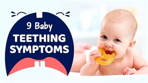 9 Common Baby Teething Symptoms Youtube