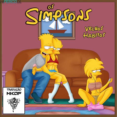 Os Simpsons Velhos hábitos The Hentai Comics