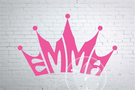 Emma Word Art In Crown Shape Emma Crown  Png Eps Svg 105237