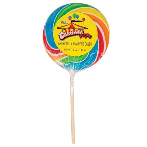 Giant Carnival Pops 5 Oz Circus Party Decorations Giant Lollipops Carnival