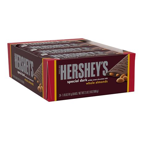 Buy Hersheys Special Dark Chocolate With Whole Almonds Candy Bars 1