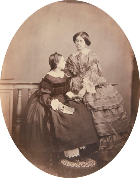 Princess Marie and Princess Stephanie of Hohenzollern-Sigmaringen (c. 1858) - Category:Stephanie ...