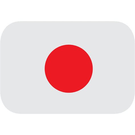 Japan flag emoji clipart. Free download transparent .PNG | Creazilla png image