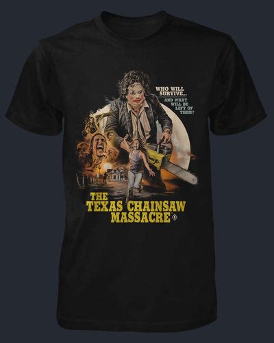 Texas Chainsaw Massacre™ Officially Licensed T Shirts Pins And More