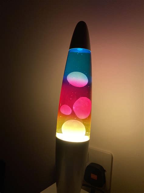 got a new rainbow lava lamp yesterday and i m already in love with this thing r lavalamps