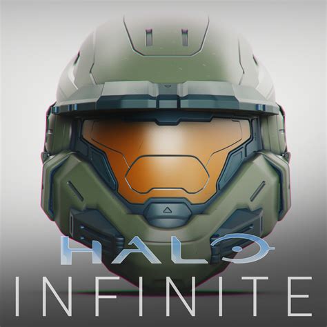 Can Tuncer Halo Infinite Mark V B Helmet Hi Poly
