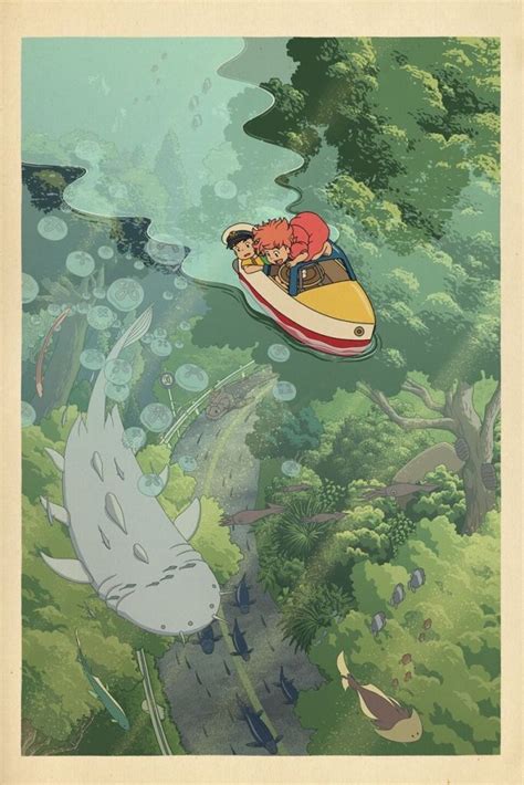 Miyazaki Tribute Prints Inspired By Japanese Woodblock Art Album On Imgur Ghibli Artwork